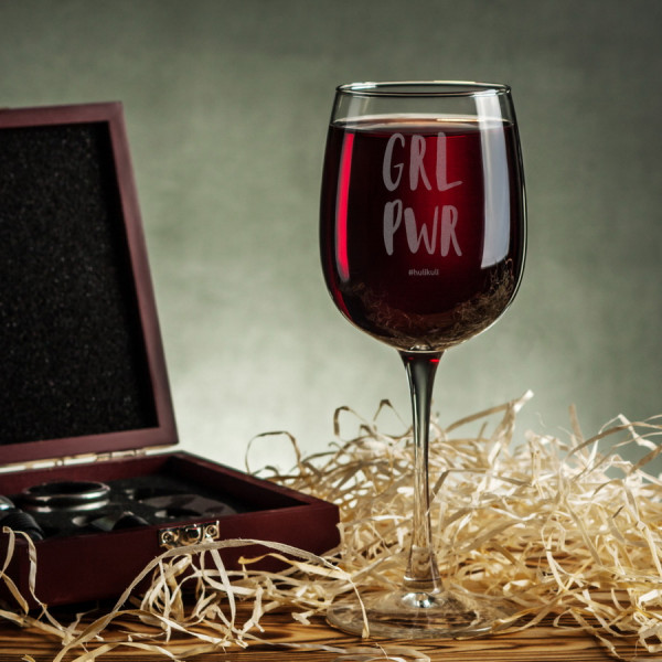 Бокал для вина "GRL PWR", фото 1, цена 290 грн